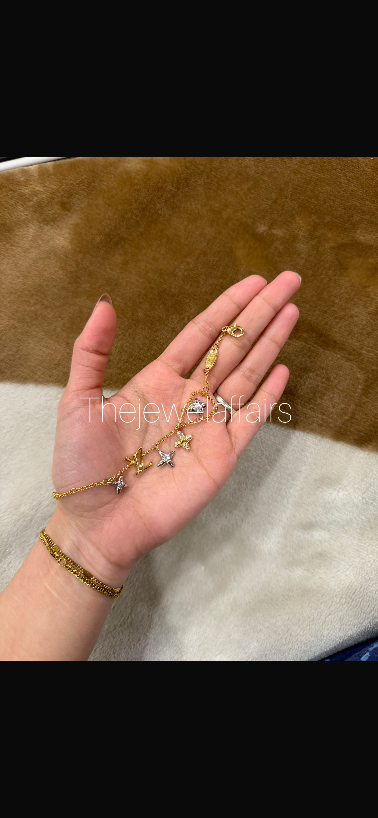 Lou!s Inspired Charm Bracelet – Premium Master Copy ✨