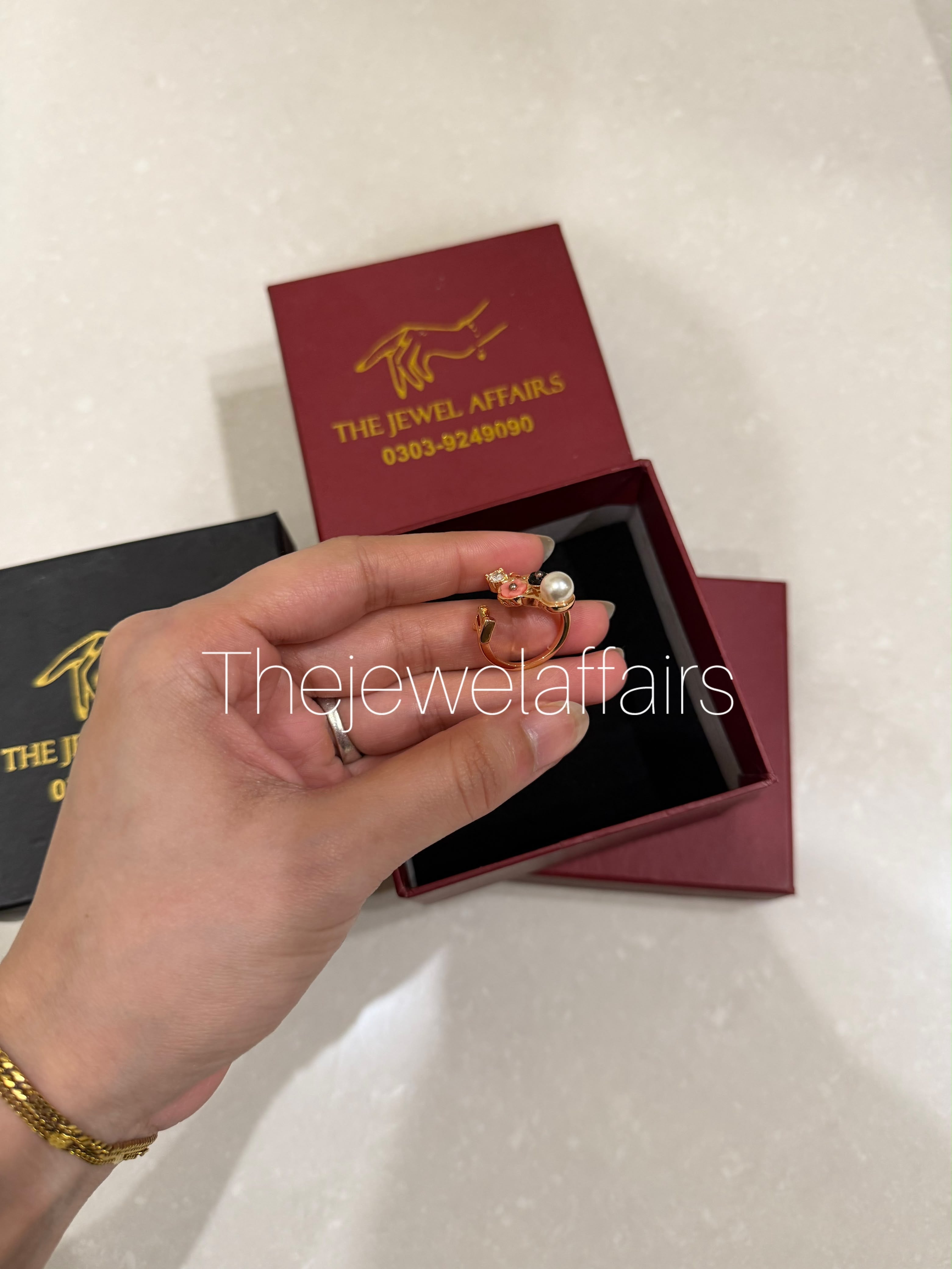 My LV Pearl Ring