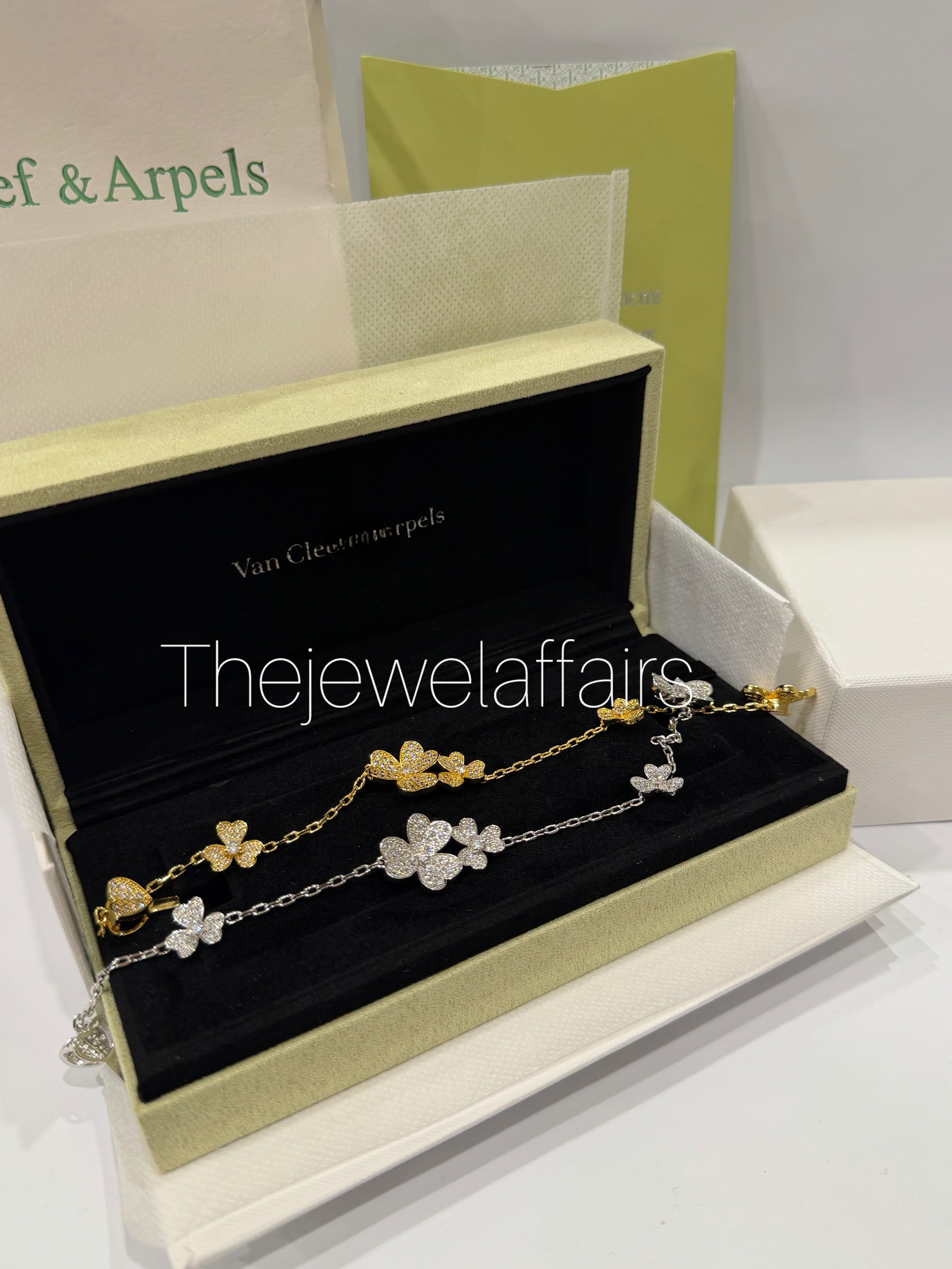 V@ncleef & arpe!s Inspired Butterfly Bracelet ✨
