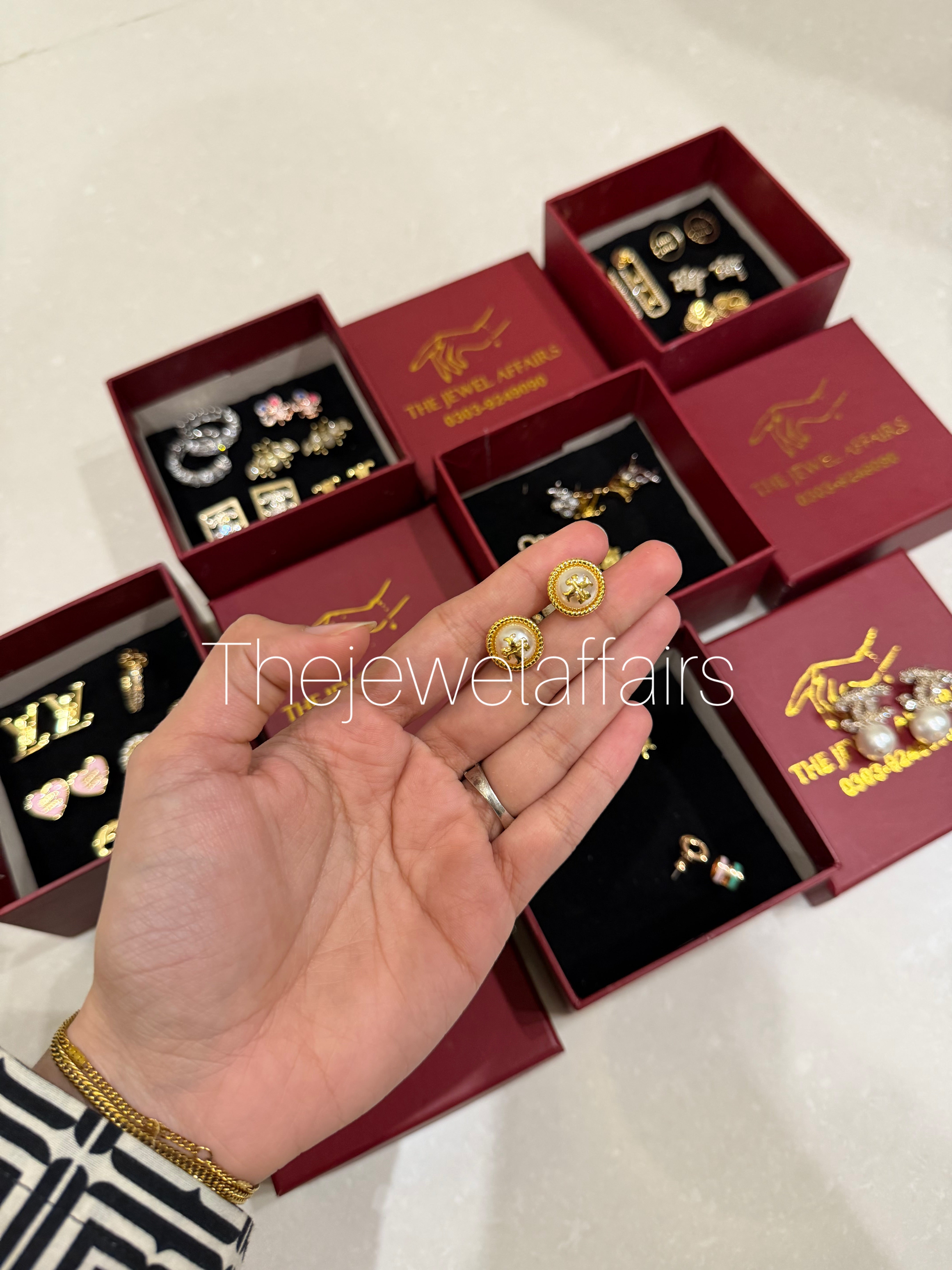 Tory Bur(h Miller Stud Earrings