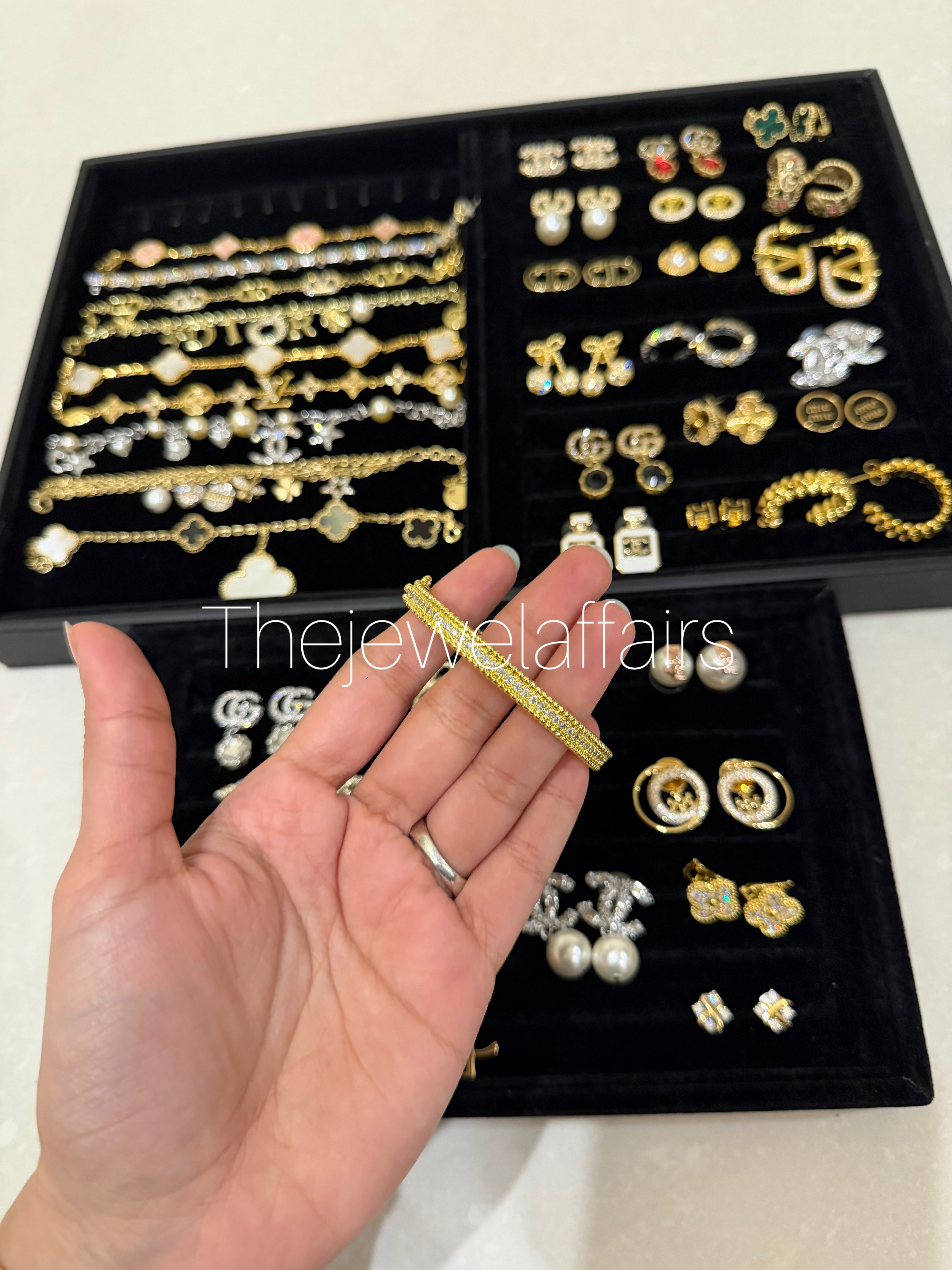 Luxury Crystal Bangle - Premium Master copy