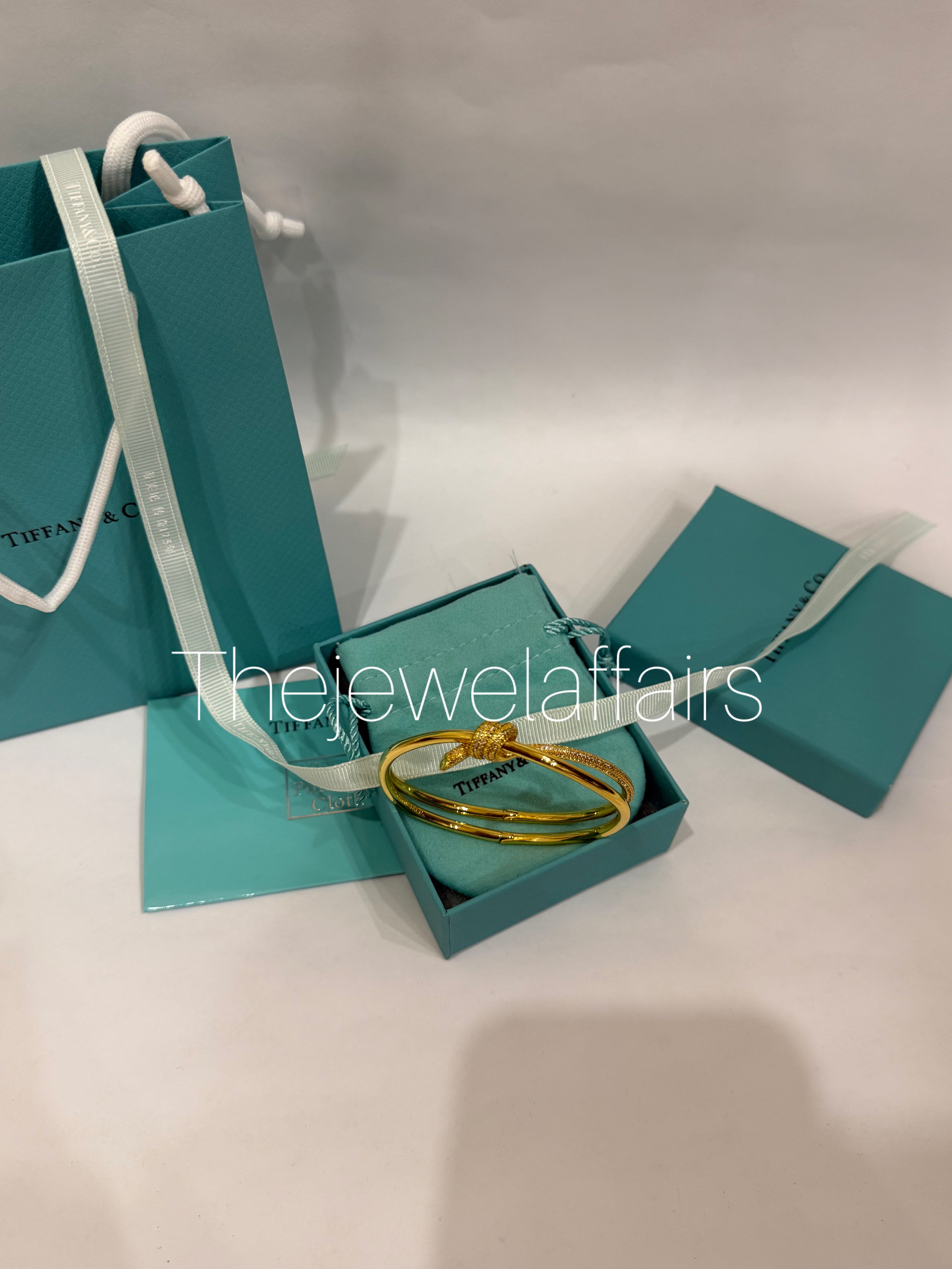 Tiffany Knot Bangle – Premium Master Copy