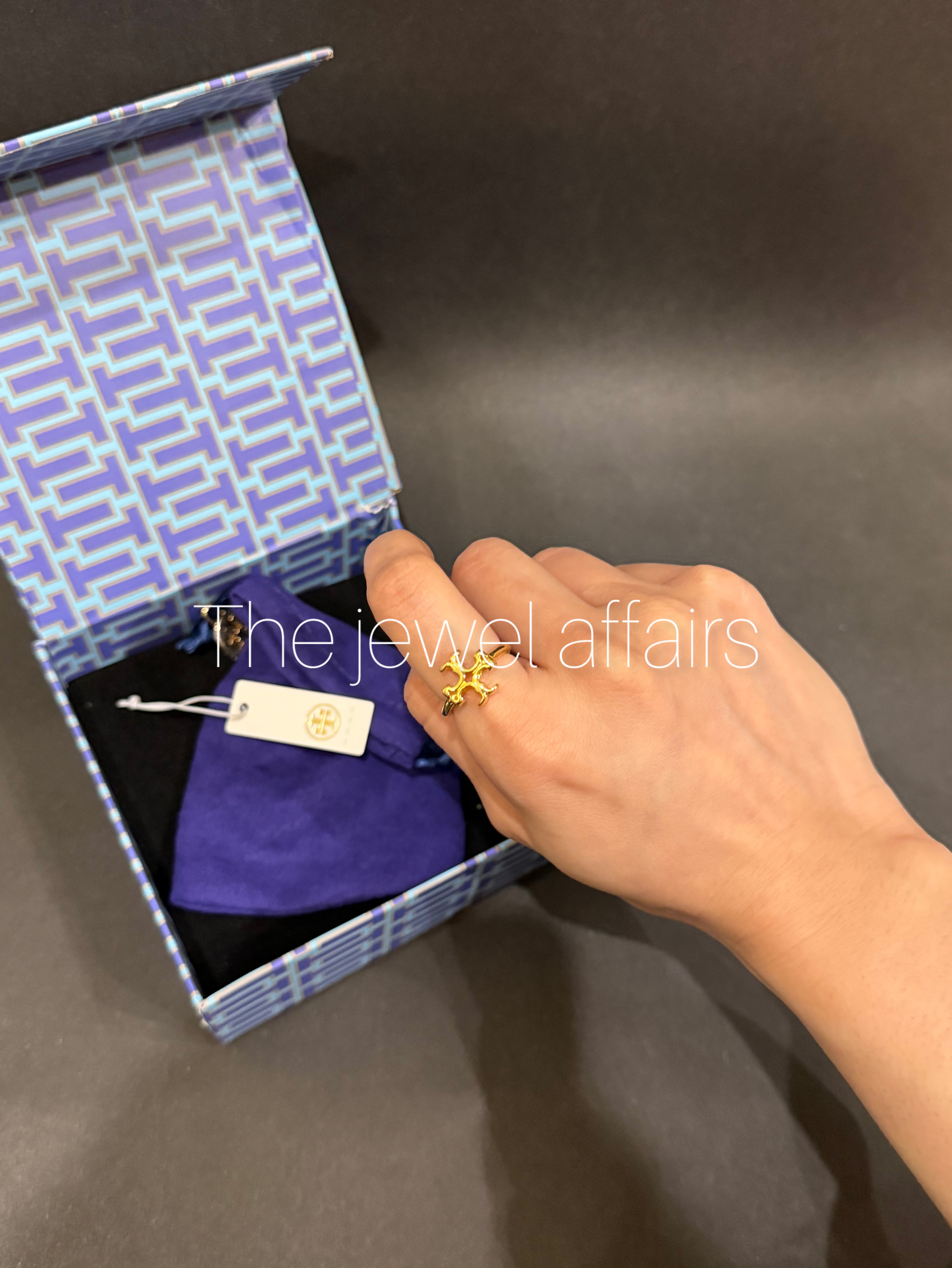 Torybur(h Eleanor Ring (WITHOUT BRAND PACKAGING)