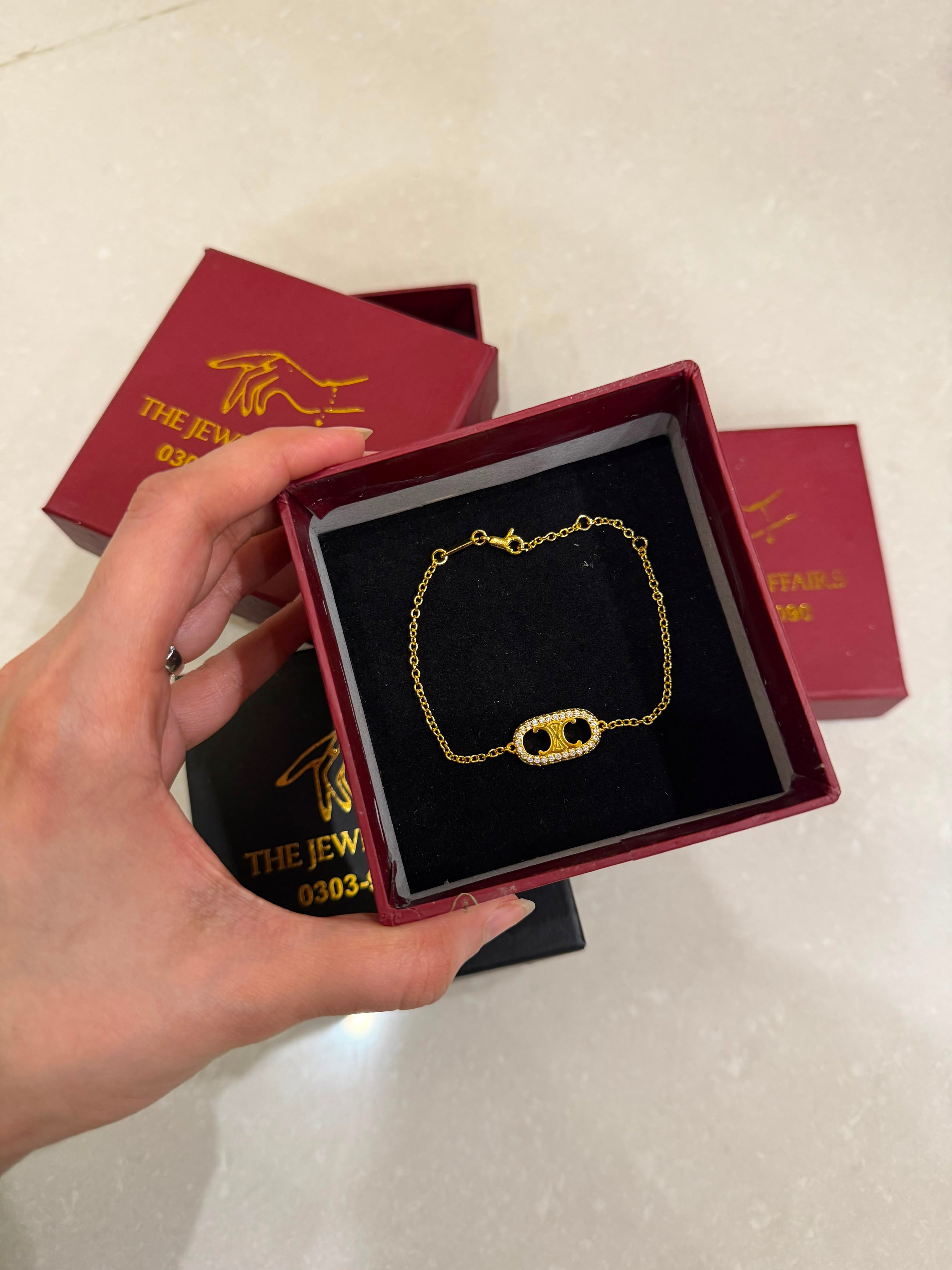 Cel!ne Triomphe Crystal Bracelet (WITHOUT BRAND PACKAGING)