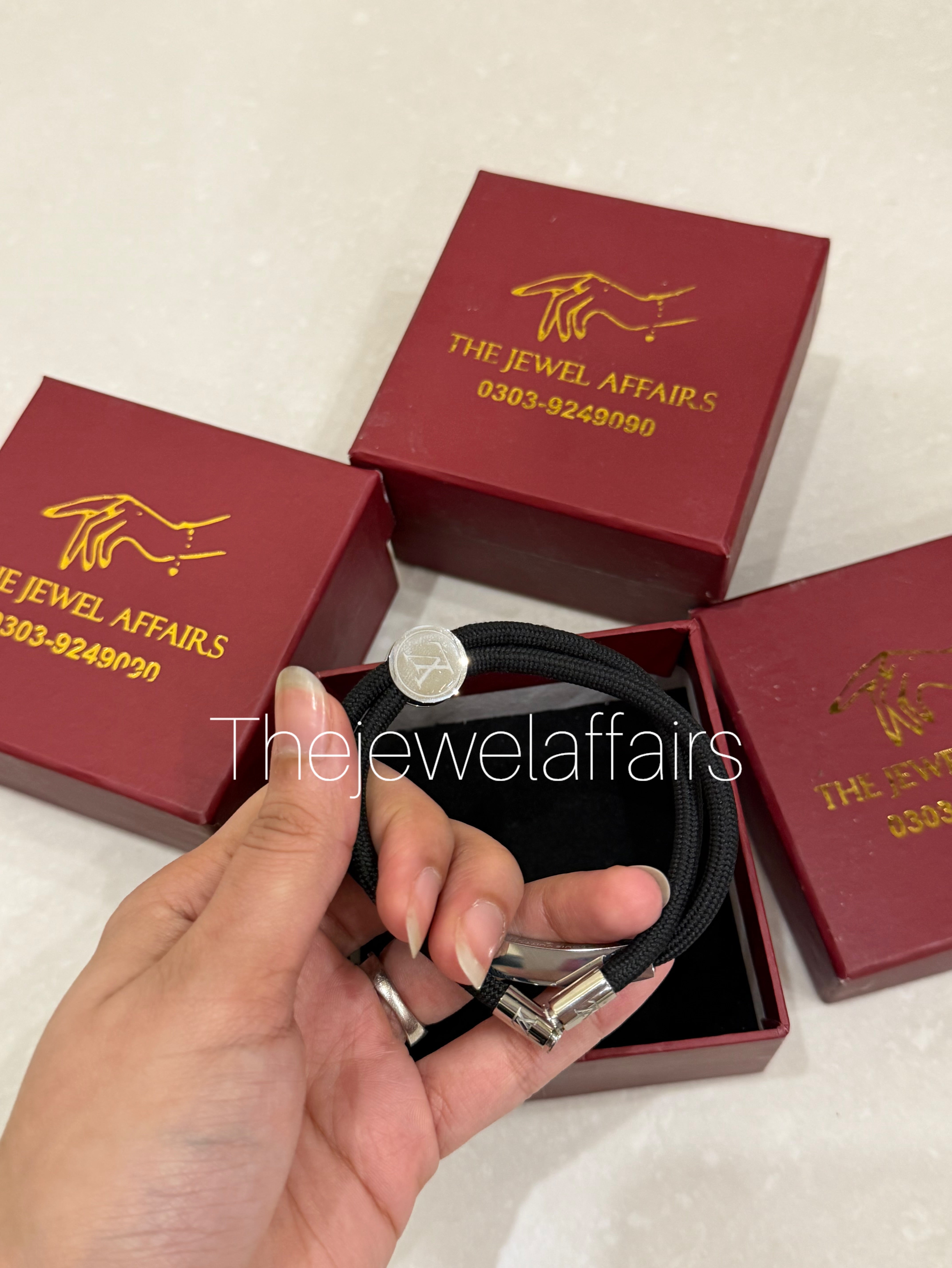 LV Script Bracelet