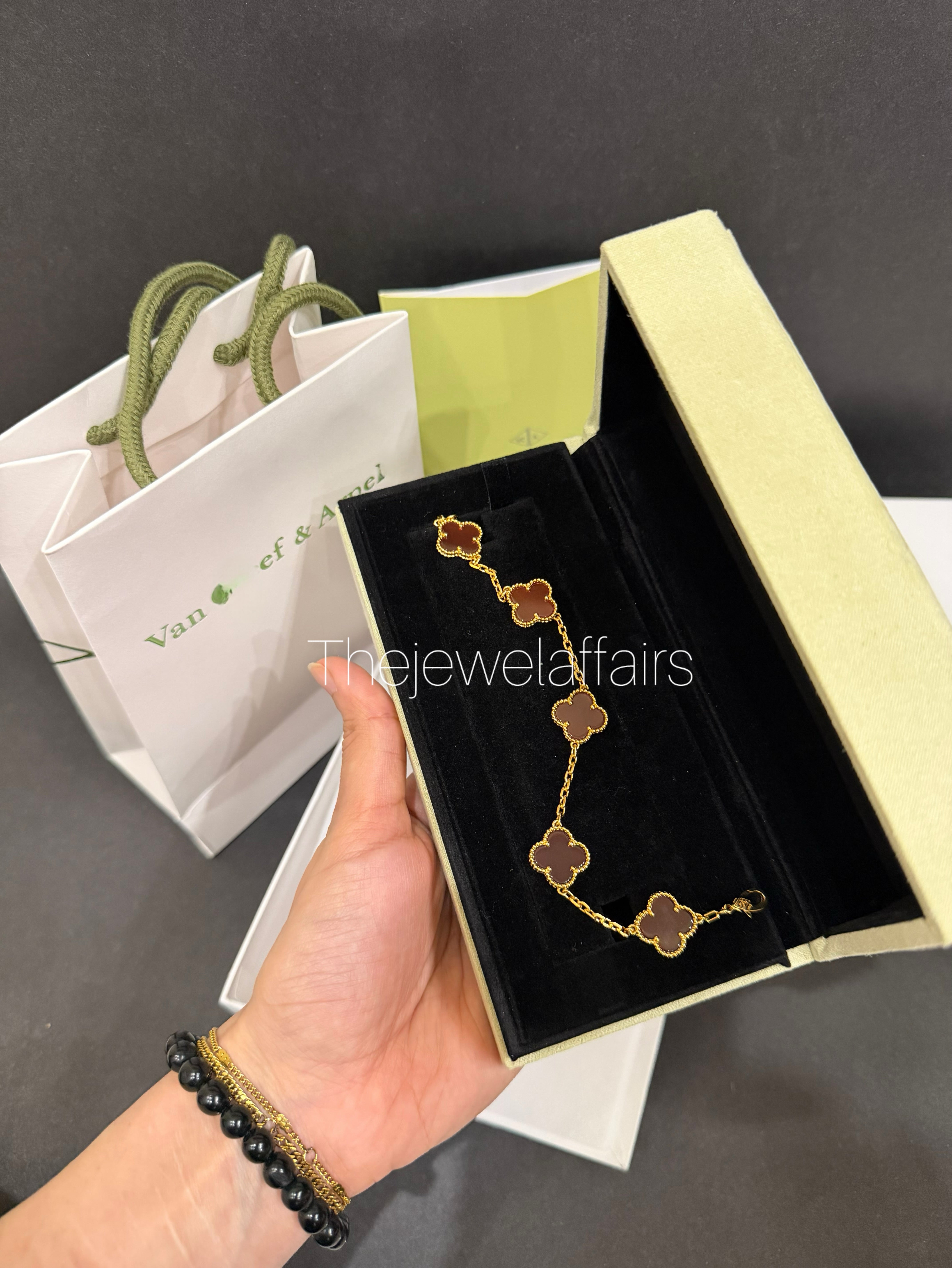 Vca red bracelet