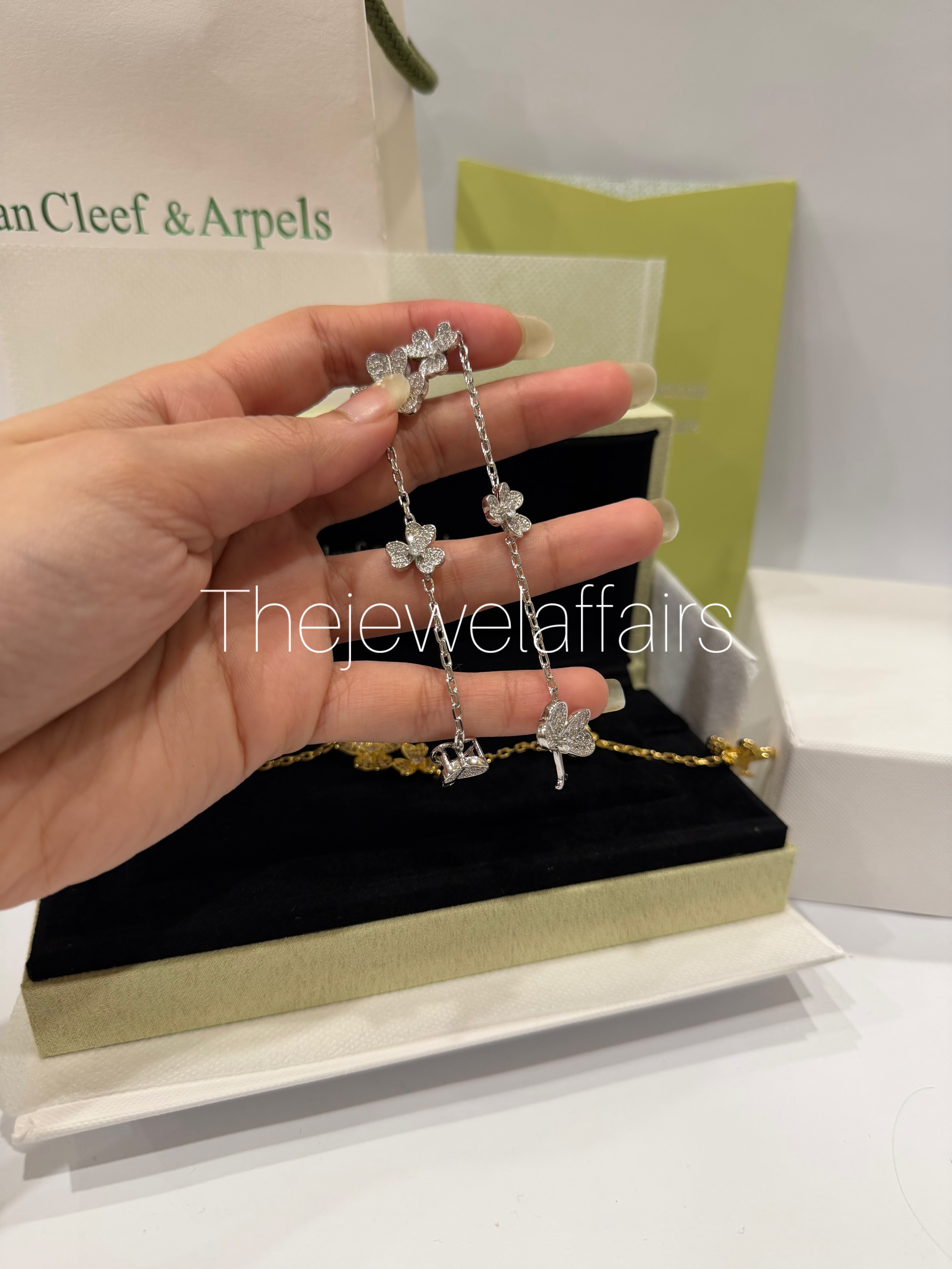V@ncleef & arpe!s Inspired Butterfly Bracelet ✨
