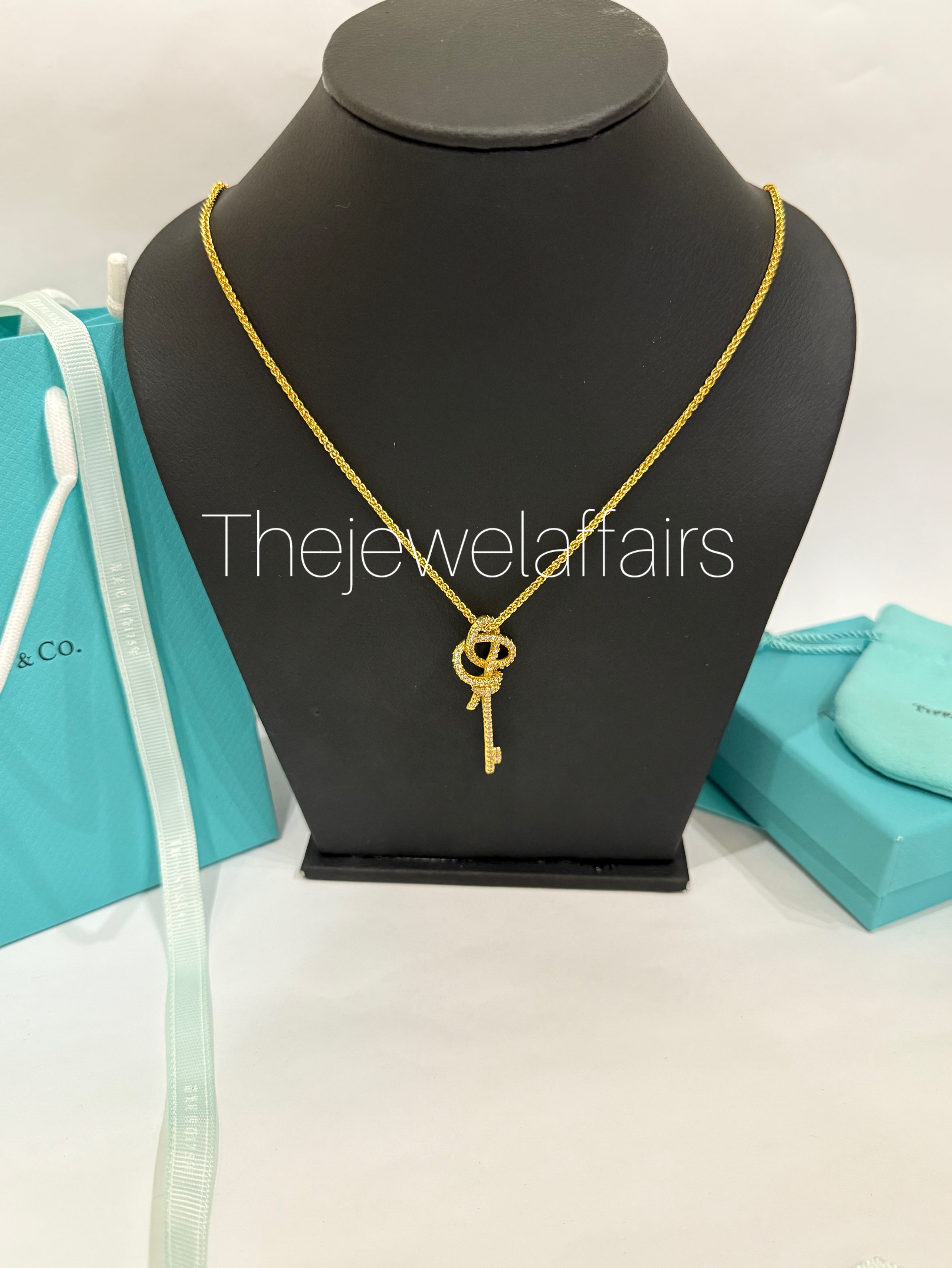 Tiffany key pendant