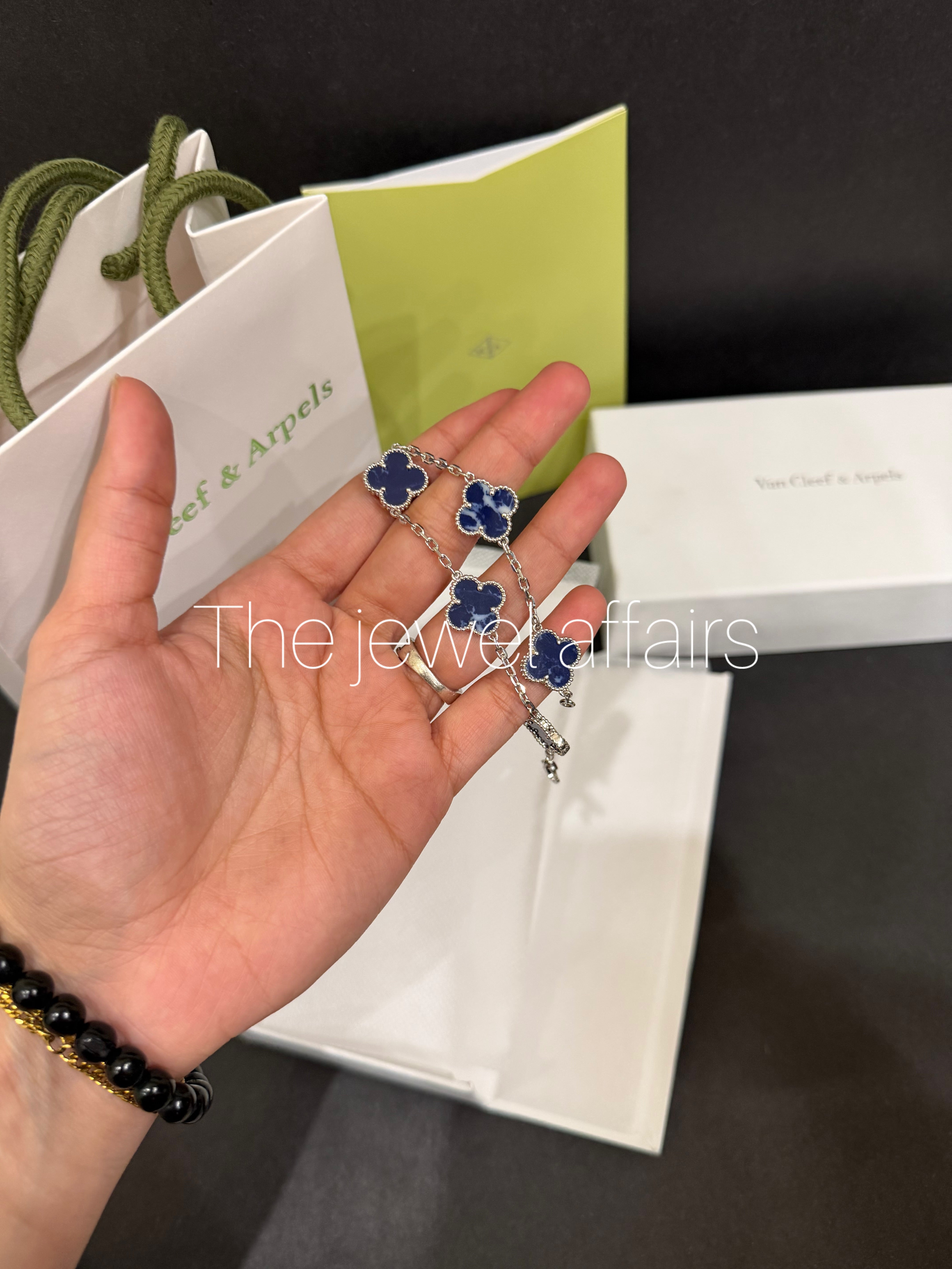 Vca blue bracelet